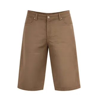 John Richmond Korte Broeken, Heren, Beige, W36, Leer, Bermuda Shorts