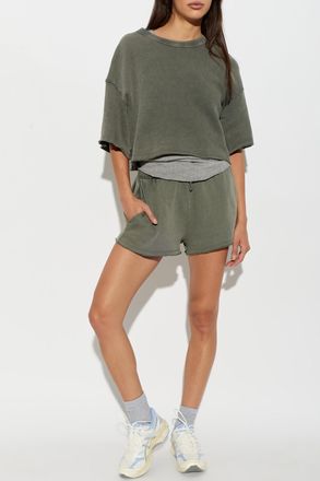 American Vintage Loose-fit T-shirt, Womens, Green