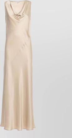 Antonelli silk blend sleeveless sequin maxi dress