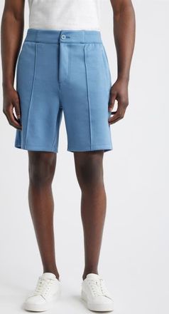 Bugatchi Soft Touch Pintuck Shorts in Peacock at Nordstrom, Size Xx-Large