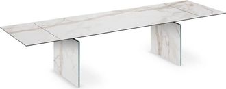 Naos Ausziehbarer Designer Esstisch Convivium Calacatta
