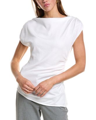 Kenneth Cole Asymmetrical Drape Top