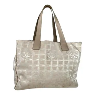Chanel Pre-owned Tote Bags, female, Beige, Size: ONE SIZE Pre-owned Vintage Tote Bag