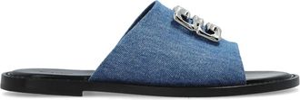 Givenchy Sandali slide 4G - Blu