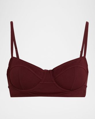 Ulla Johnson Zahara Balconette Bikini Top
