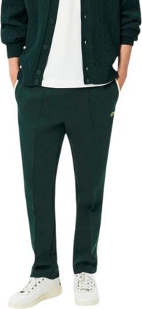 Lacoste Broeken, Heren, Groen, M, Katoen, Made In France Trainingsbroeken