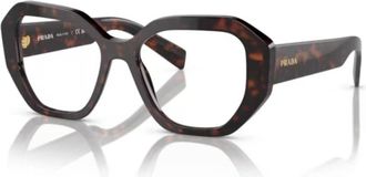 Prada A07v Vista Oversized Geometric Tortoiseshell Frame Eyewear