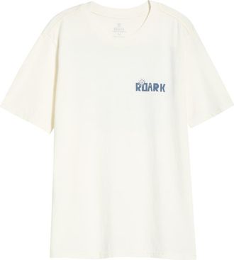 Roark Cloud 9 Cotton Graphic T-Shirt in Off White at Nordstrom, Size Xx-Large