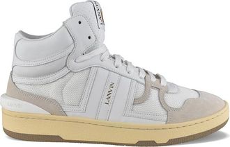 Lanvin Clay hoge sneakers Wit
