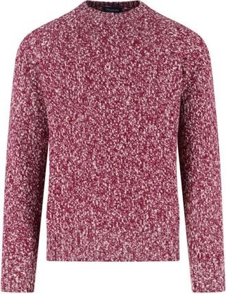 Drumohr Mélange Wool Sweater - Red