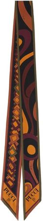 Pucci Mixed-print Silk Bandeau