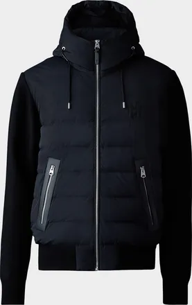 Mackage Men & apos;s Andrew Hybrid Down Knit Jacket