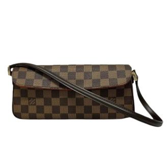 Louis Vuitton Pre-owned Vintage Schoudertas - Dames - Pre-owned - Bruin - Maat: ONE Size