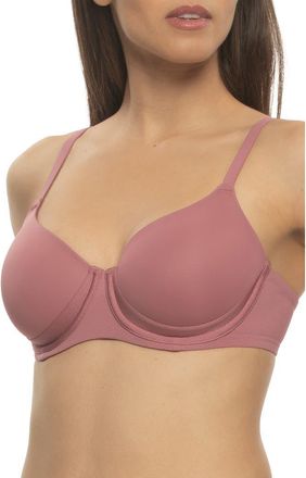 Felina Versafit Underwire Contour Bra in Mesa Rose at Nordstrom, Size 36Ddd