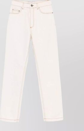 Ami straight denim belt loops