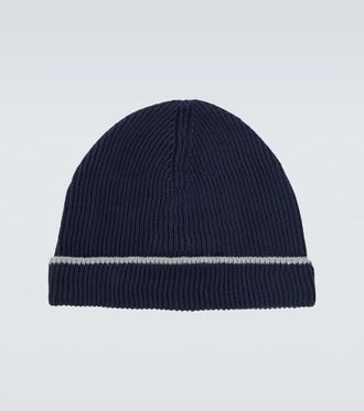 Brunello Cucinelli Ribbed-knit cotton beanie