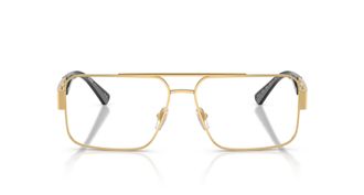 Versace 0ve1308 Oversized Square Steel Sunglasses