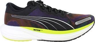Puma Deviate Nitro 2 PsyRush Mens Black Running Shoes - Size UK 6.5