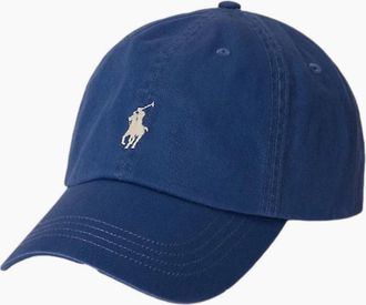 Polo Ralph Lauren Mens Polo Ralph Lauren Twill Sport Cap 507 Dusty Azure - Navy - Size: ONE size