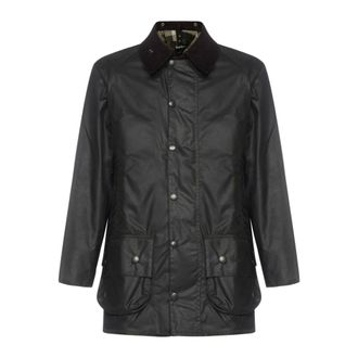 Barbour Light Jackets, male, Green, Size: 4XS Beaufort Wax Jacket