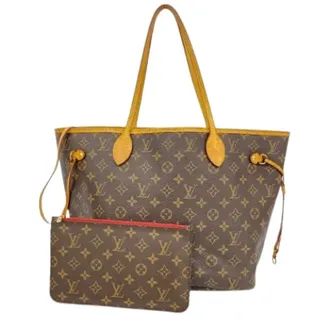 Louis Vuitton Pre-owned Tote Bags, female, Brown, Size: ONE SIZE Pre-owned Neverfull MM Tote Bag