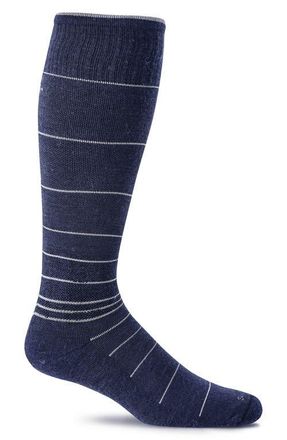 Sockwell Circulator Compression Socks in Navy at Nordstrom, Size Medium