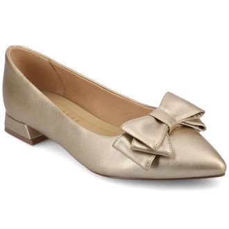Journee Collection Women & apos;s Ophelia Medium and Wide Width Dress Flats