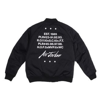 Nike Jordan Air Jordan MA-1 Printing Logo Stay Warm Black CK1358-010