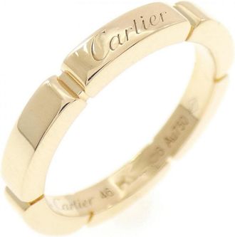 Cartier Gold Yellow Gold (18K) Band Ring (Pre-Owned)