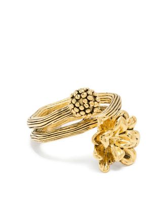 Aurélie Bidermann Anthos ring - women - Yellow Gold - 50