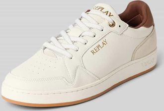 Replay Sneaker mit Label-Details Modell SMASH SMART in Offwhite, Gr&ouml;&szlig;e 41
