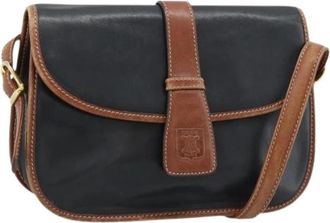 Celine Pre-owned Vintage Schoudertas - Dames - Vintage Schoudertas - Zwart - ONE Size - Leer - Vintage