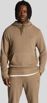 Lyle & Scott Lyle And Scott Mens Loopback Utility Hoodie - Cream - Size: 36