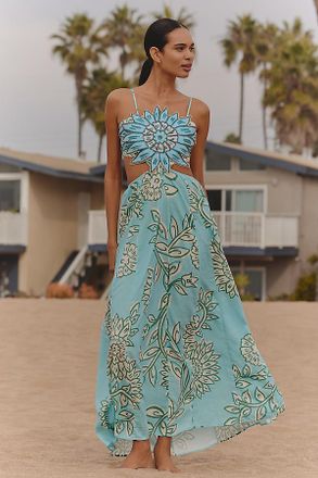 Maaji Owen Linen Cutout Dress