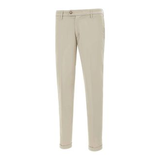Re-hash Chinos, male, Beige, Size: W32 Mucha10 Trousers