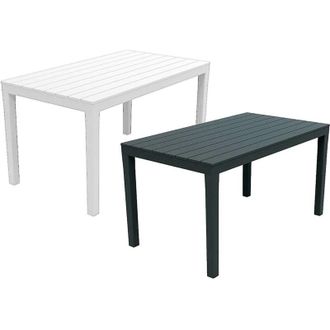 Progarden Mesa Sumatra De Resina Blanca 138x80x72