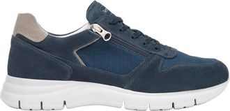 Nero Giardini Sneakers - Heren - Sneakers - Blauw - 40 EU - Leer - Schoenen