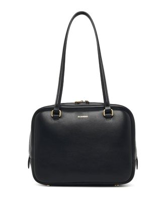 Jil Sander Medium Black Leather Bag