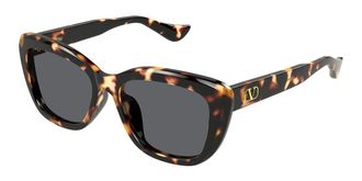 Valentino VG0058SA Asian Fit 002 Womens Sunglasses Tortoiseshell Size 56