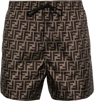 Fendi FF Logo Swim Shorts