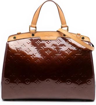Louis Vuitton 2012 Monogram Vernis Brea GM satchel - Rosso