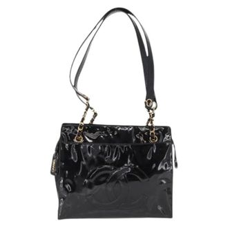 Chanel Pre-owned Vintage Borsa a Spalla in Pelle - - Pre-owned - Donna - Nero - ONE SIZE