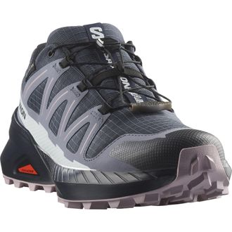 Salomon Trailrunningschuh SALOMON SPEEDCROSS PEAK GORE-TEX W, Damen, Gr. 38,5, blau (blau nights, grisaille, nirvana), Synthetik, Textil, Schuhe Trailrunnings