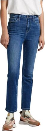 Pepe Jeans London Skinny Jeans - Dames - Slim Fit Jeans - Blauw - W26 - Katoen - Jeans