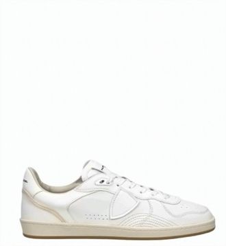 Philippe Model Pgal Low Leather Lace Up Sneakers
