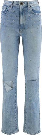 LE JEAN Jeans con effetto vissuto - Blu