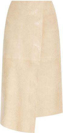 By Malene Birger Hannas midi skirt - Neutrals