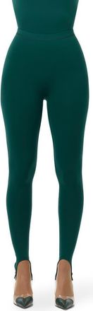 Naked Wardrobe Naked Stirrup Leggings in Pine Green at Nordstrom, Size X-Small