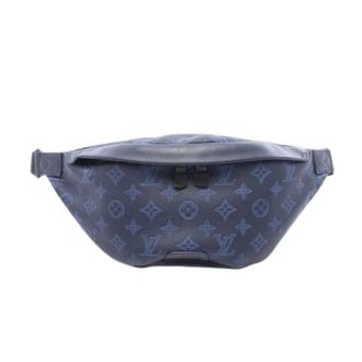Louis Vuitton Pre-owned Fanny Pack Handbag - Heren - Pre-owned - Blauw - Maat: ONE Size Leer