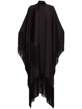 Taller Marmo Mrs Ross asymmetric kaftan dress - Black